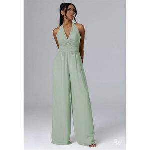 A.W. Bridal Semplice Jumpsuit in Sage Green 8